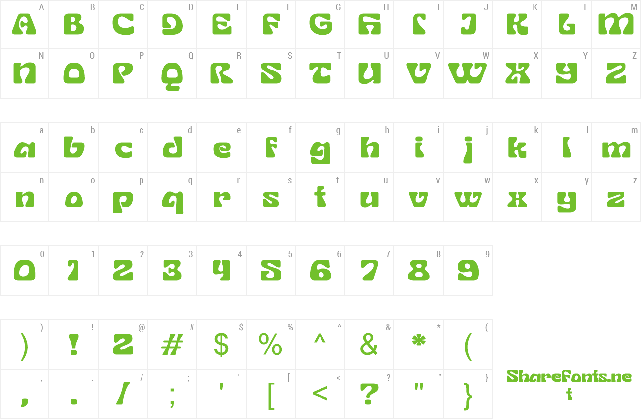 Font SG Display preview